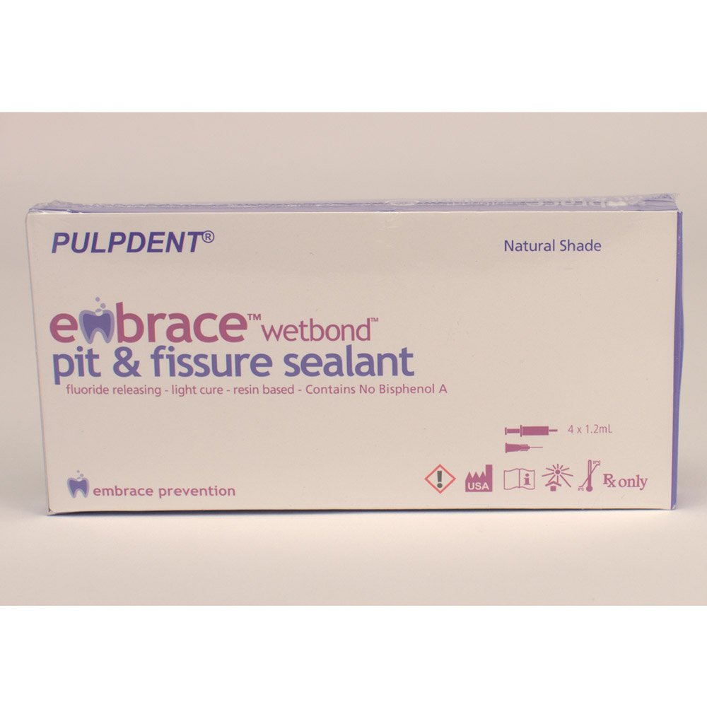 Embrace Wetbond Pit & Fissure Seal, 4 x 1,2 ml sprøjte