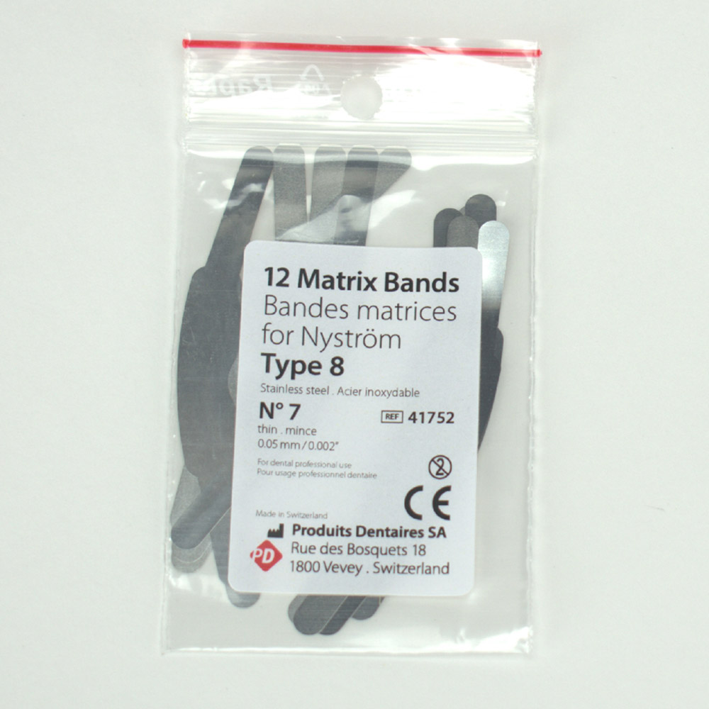 Matrixer P.D. nr. 7 tynde, 12 stk.