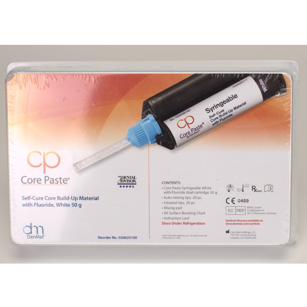 Core Paste White Sprøjtbar S/C Fluorid, 46 g