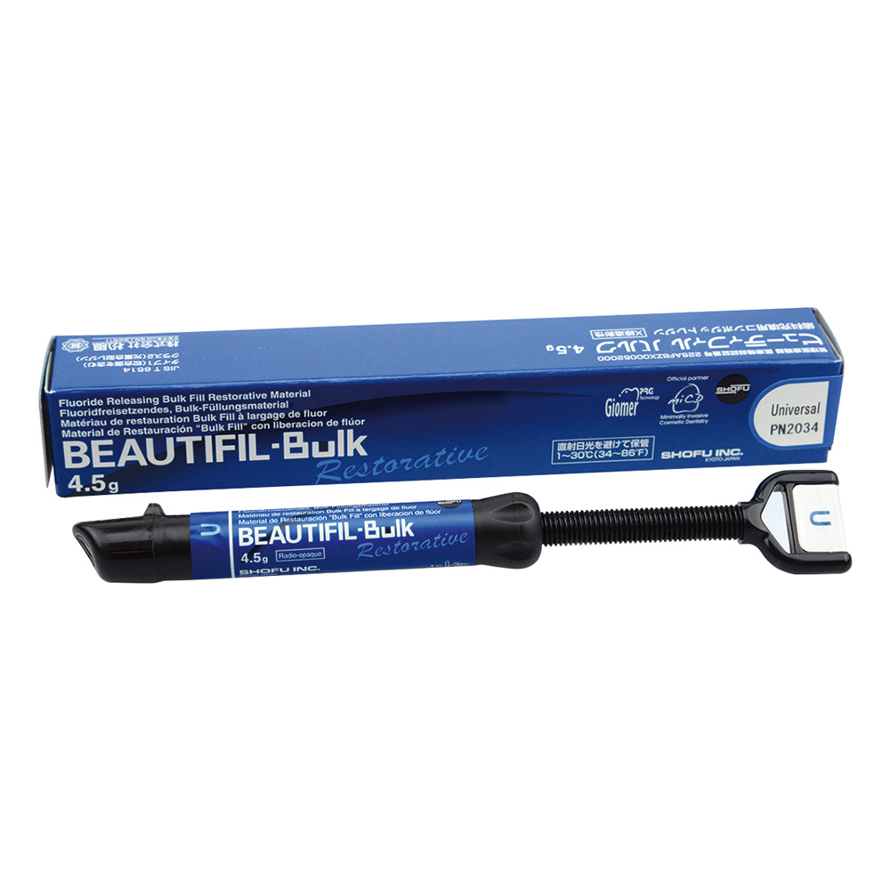 Beautifil Bulk Restorative A, 4,5 g sprøjte