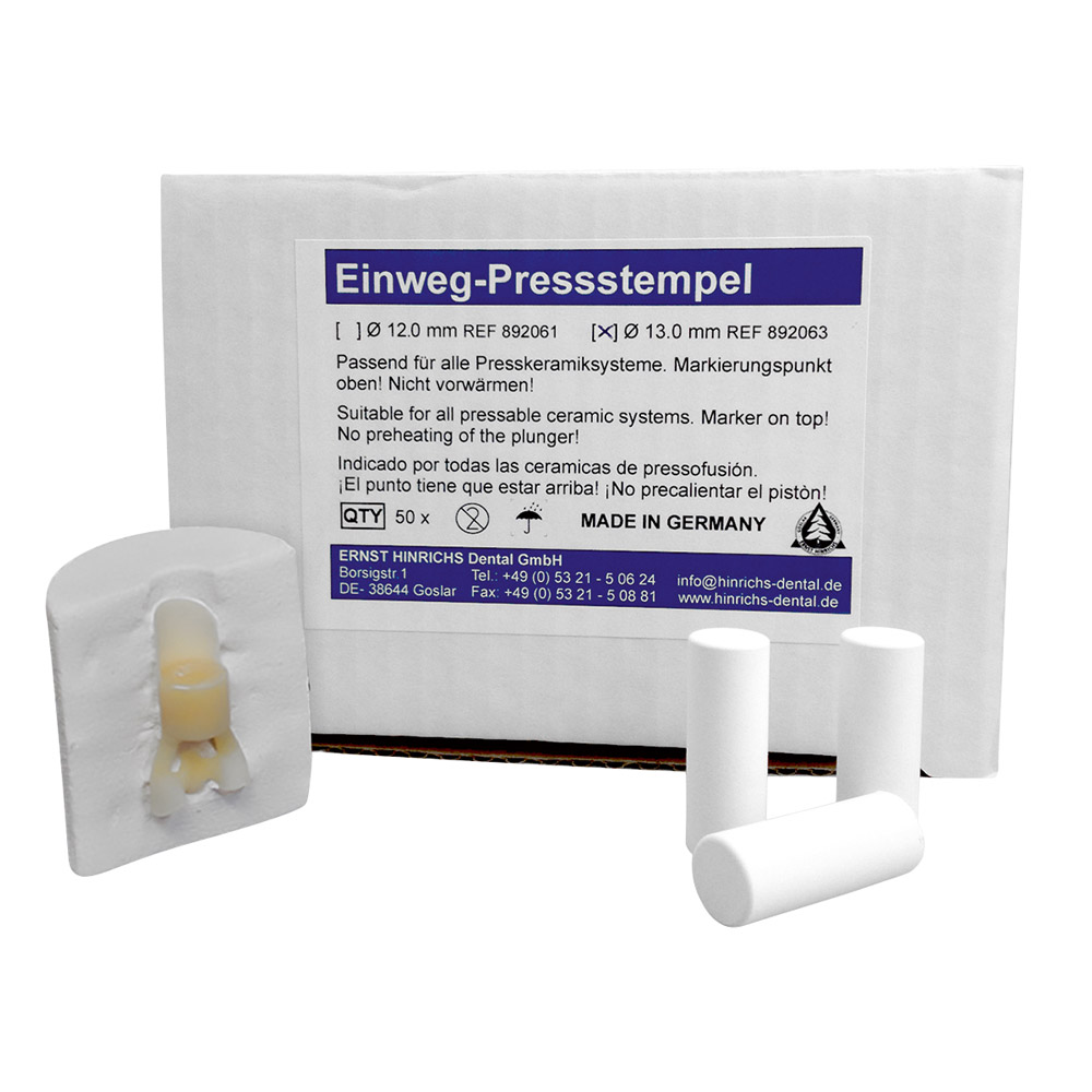 Engangspresstempel 13 mm, 50 stk.