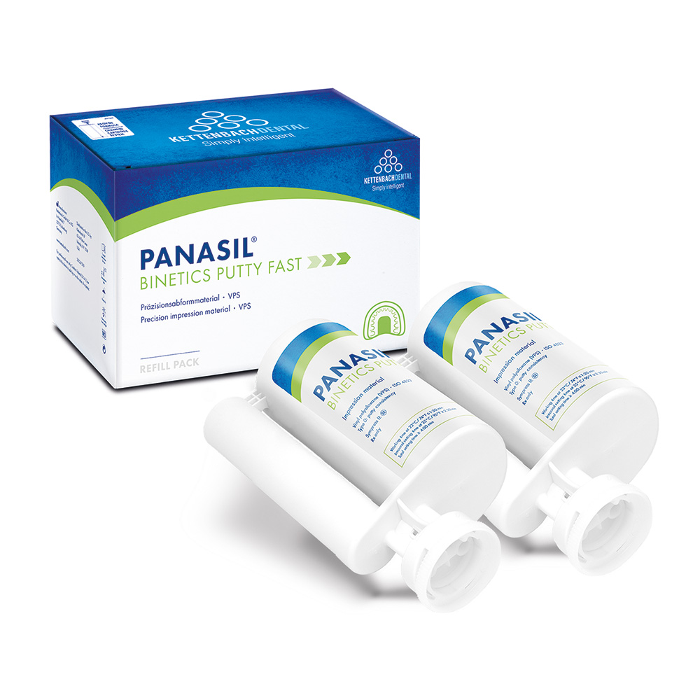 Panasil binetics Putty Fast Patron, 2 x 380 ml Genopfyldning