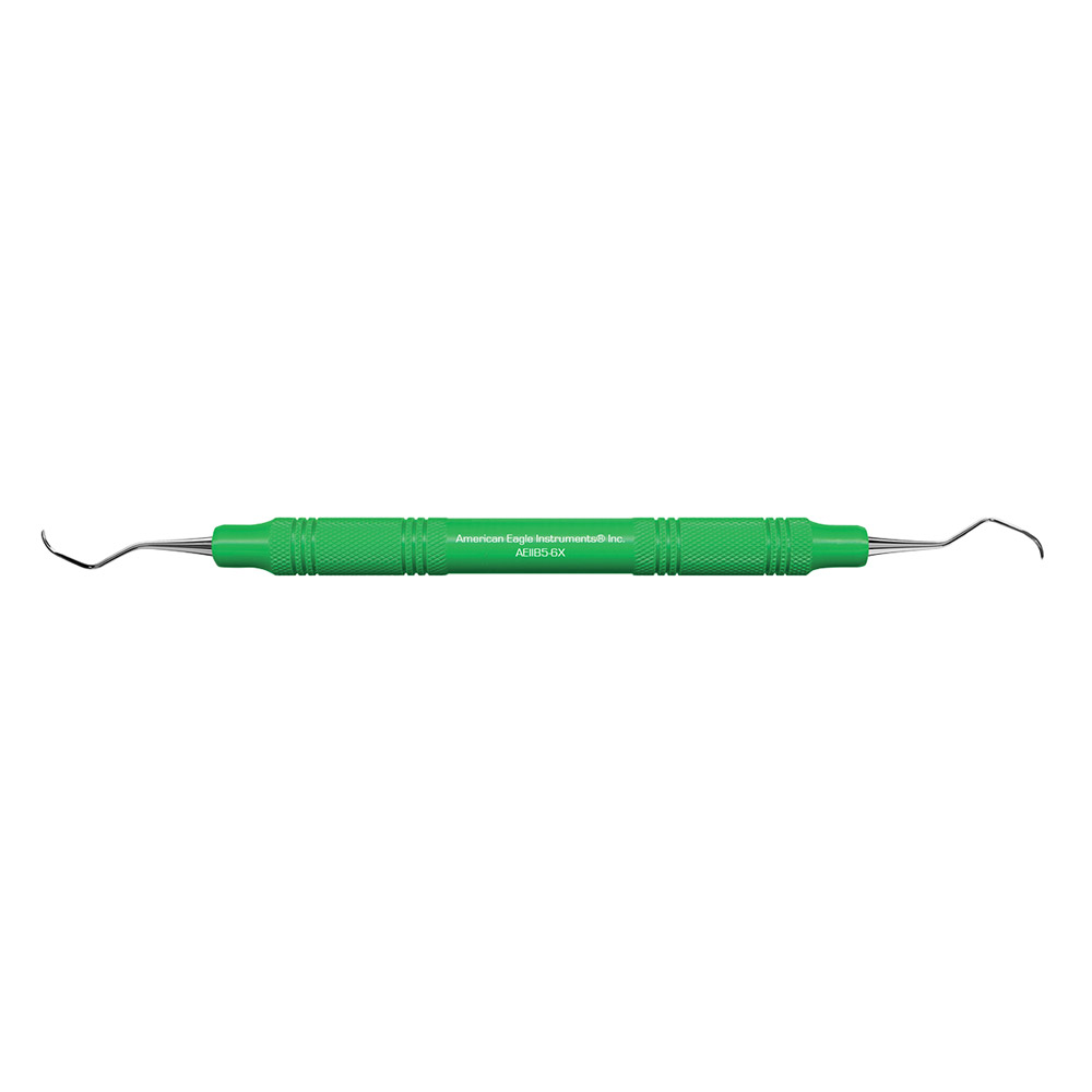 Titanimplantat-kurette Barnhart 5-6 med plastikgreb, stk.