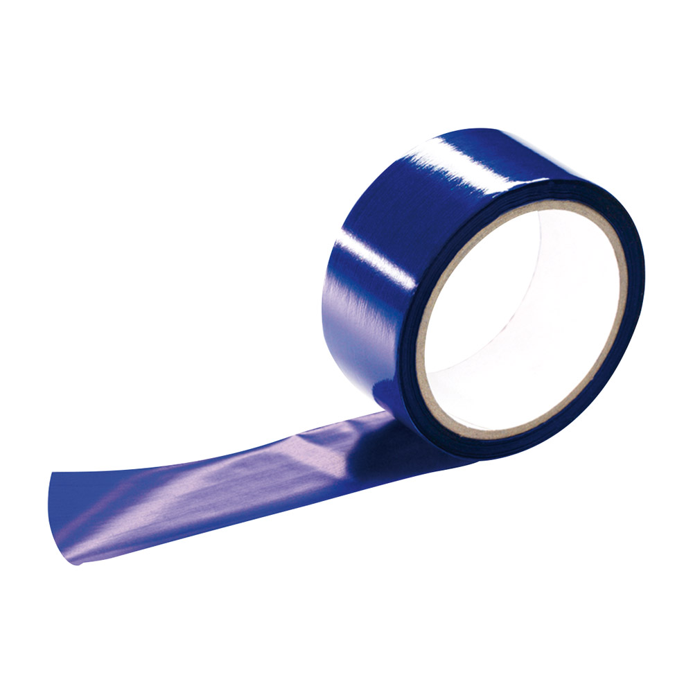 Hanel-folie dobbelt-sidet blå 22 mm 40 µ, 25 m rulle