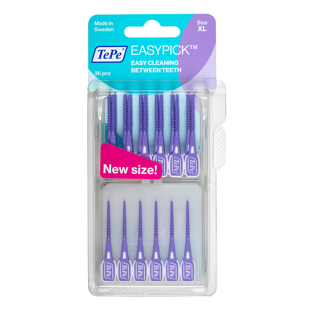 TePe EasyPick XL lilla, 36 stk. blister