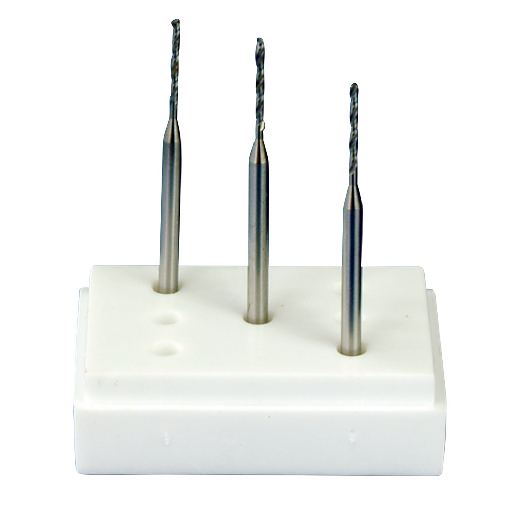 HSS spiralbor 1,0 mm, 3 stk.