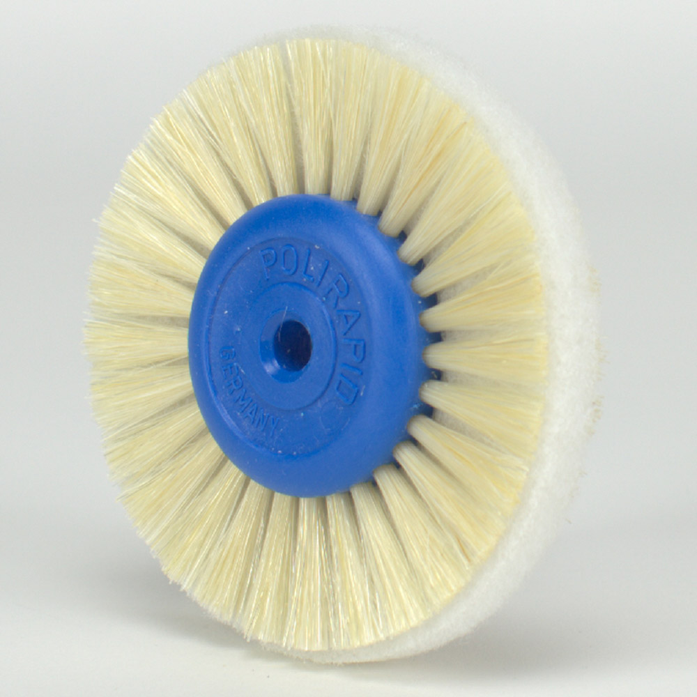 Poleringsbørste Prima med plastikkerne spids 2/ø40/80 mm fin, stk.