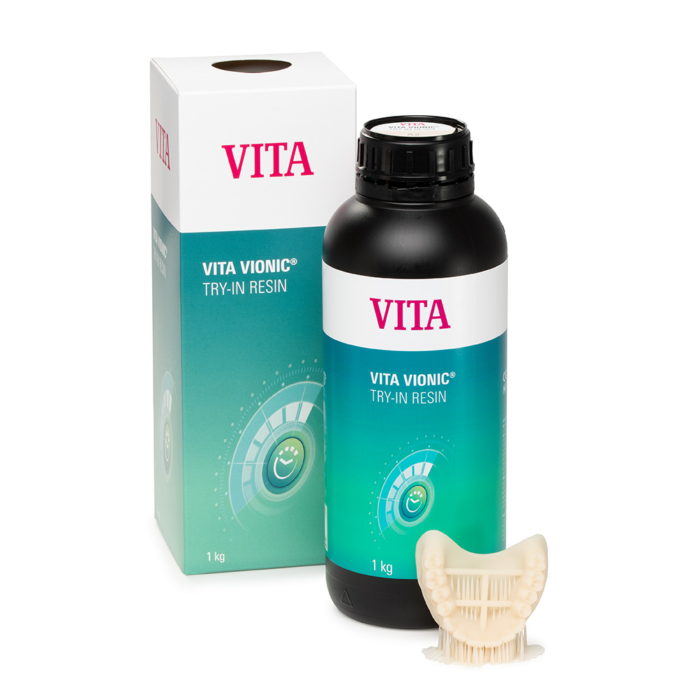 Vita Vionic prøveindsats resin, 1 kg