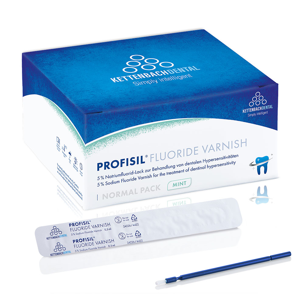 Profisil Fluorlak mint, 50 stk. Normalpakke