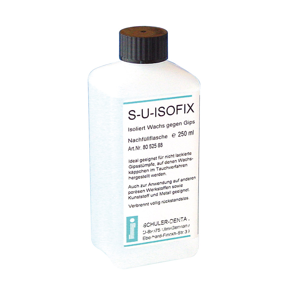 Isofix S-U isolering gips/voks, 1 L