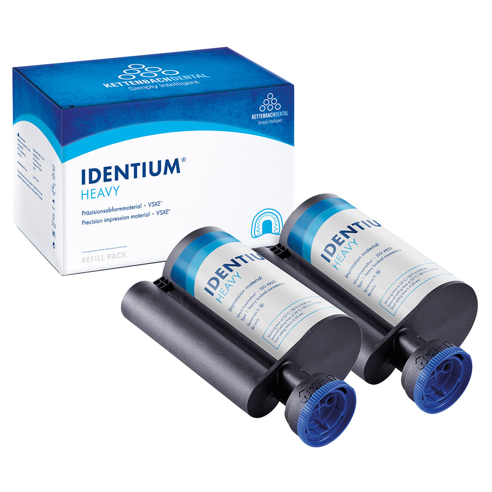 Identium Heavy Patron, 2 x 380 ml Genpåfyldning
