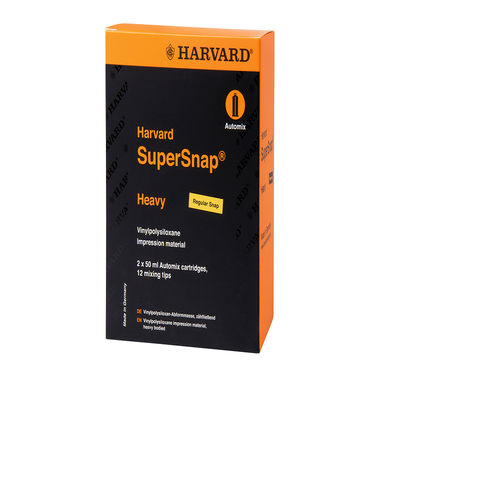 SuperSnap Heavy Regular sort-grå 2x50ml