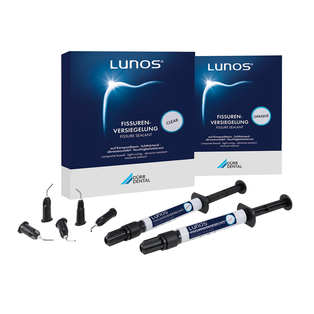Lunos fissurtætning, opak, 2 x 1,5 g