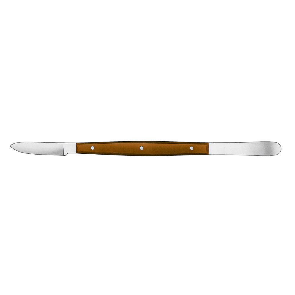 Vokskniv 17 cm X flagstang stk