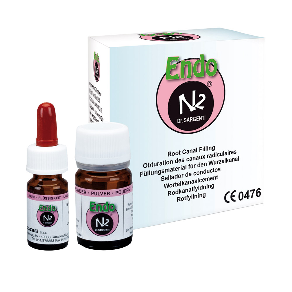 Endo N2 Endodontisk Cement, 10 g pulver
