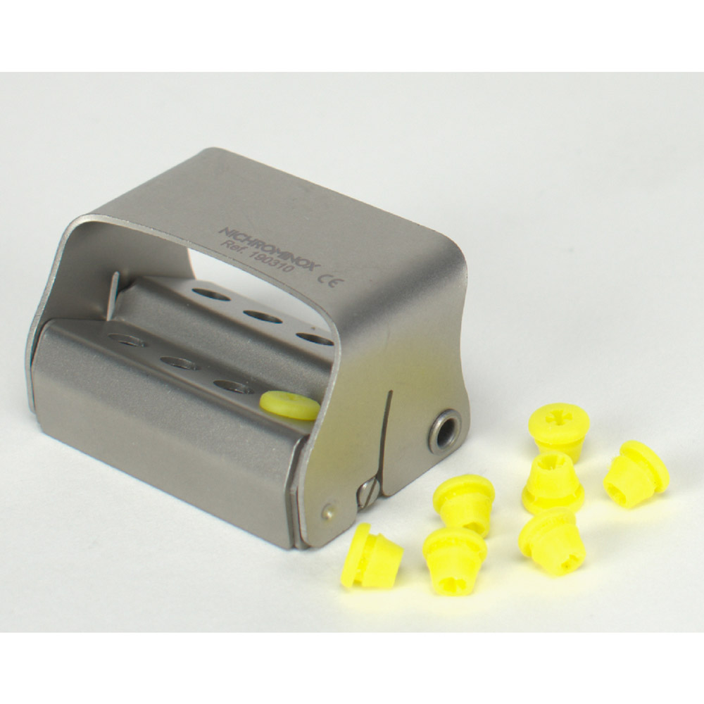 Boremaskineholder Ergo Plug 8 gul, stk.