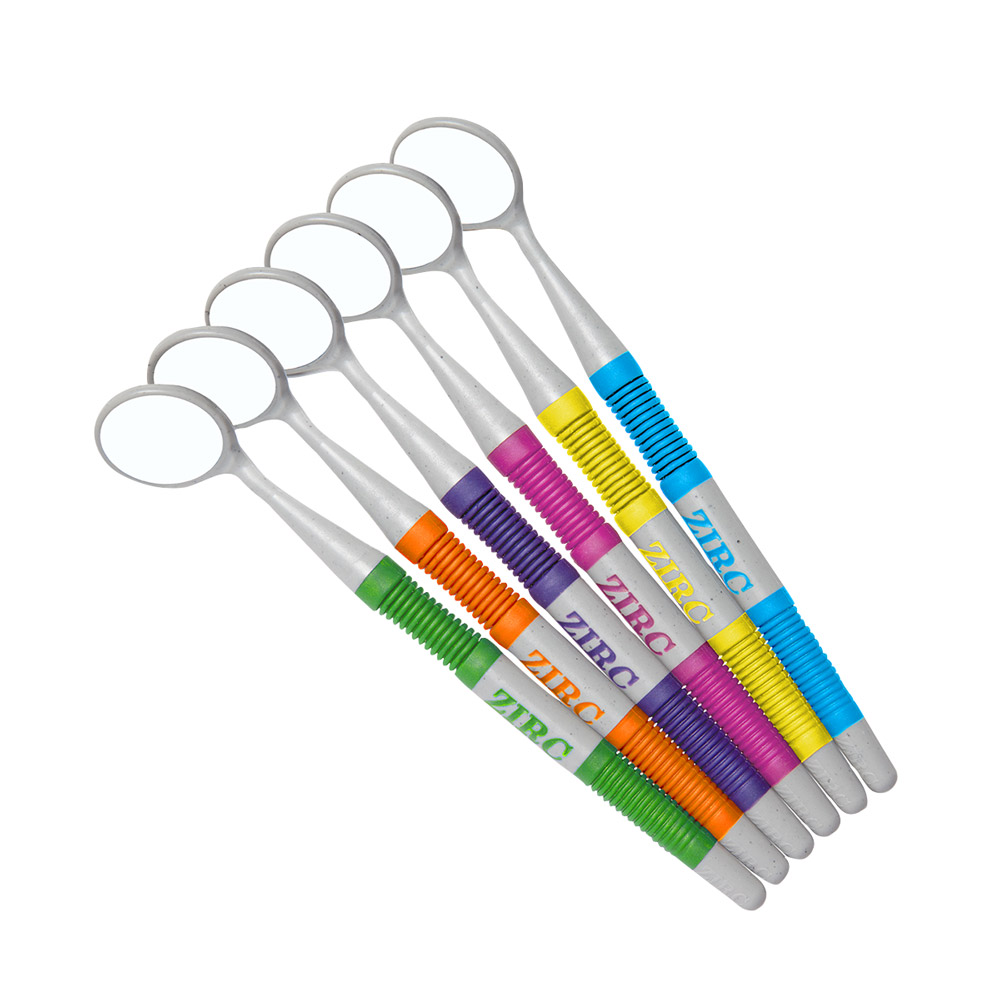 Crystal HD Komplett mundspejl soft grip #5 neon, 12 stk. assorteret