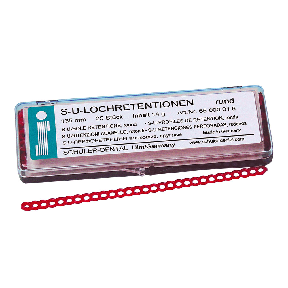 Rund hulleretention, 25 stk.