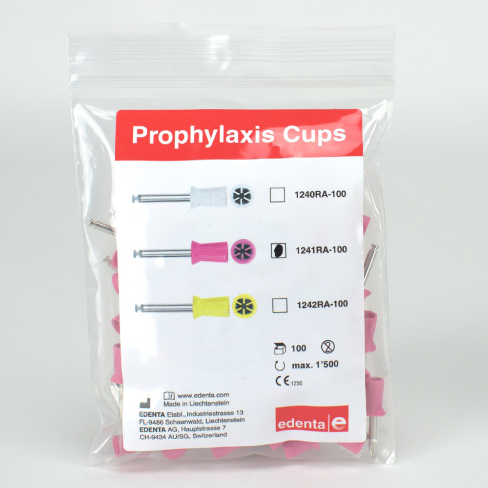 Prophy poleringsklude rosa 1241, 100 stk.