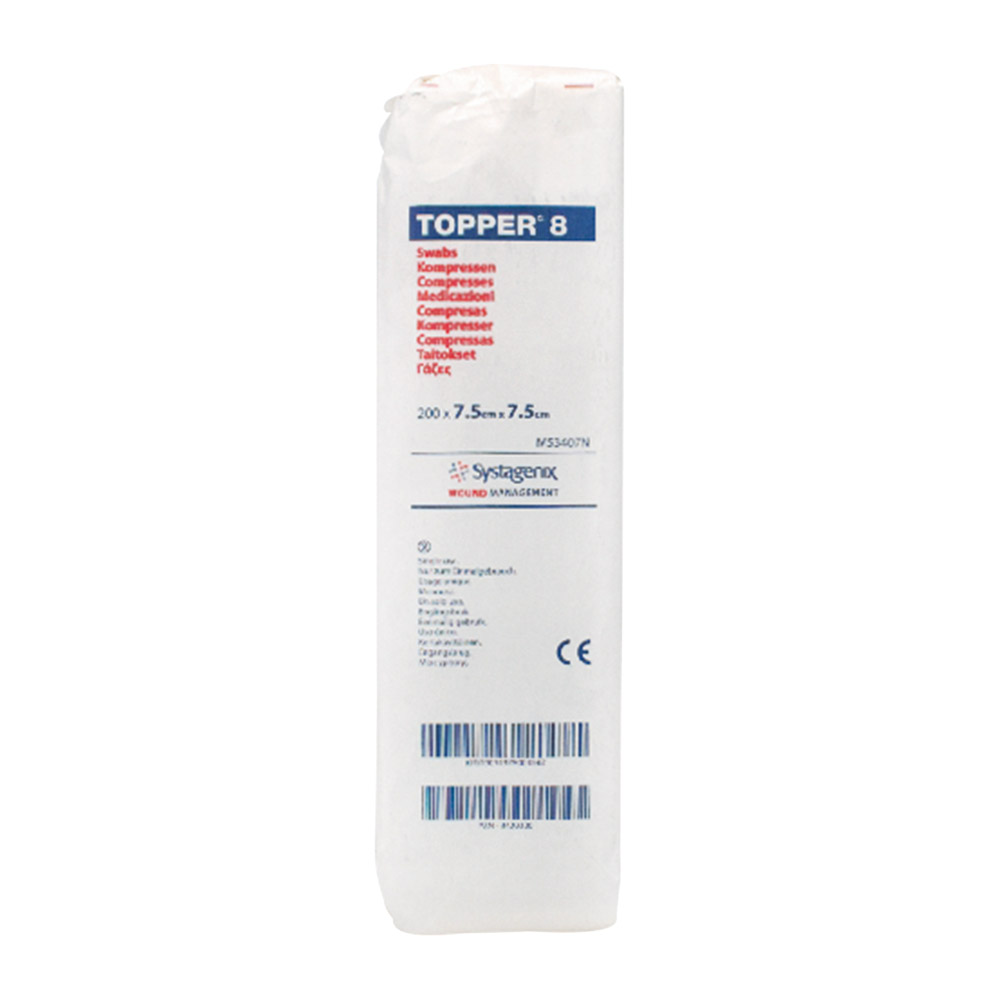 Topper Tupfer 7,5 x 7,5 cm, pakke