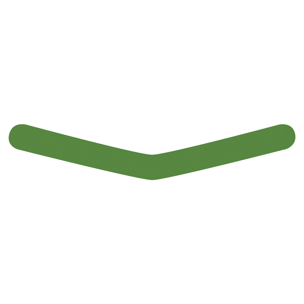 Tofflemire Slick Band 1 universal grøn, 100 stk.