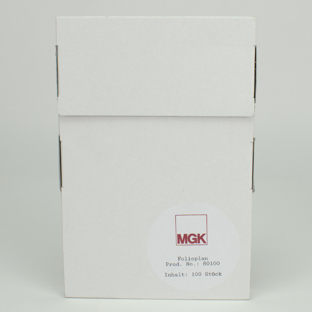 Folioplan klar 13,7 x 20,4 cm, 100 stk.