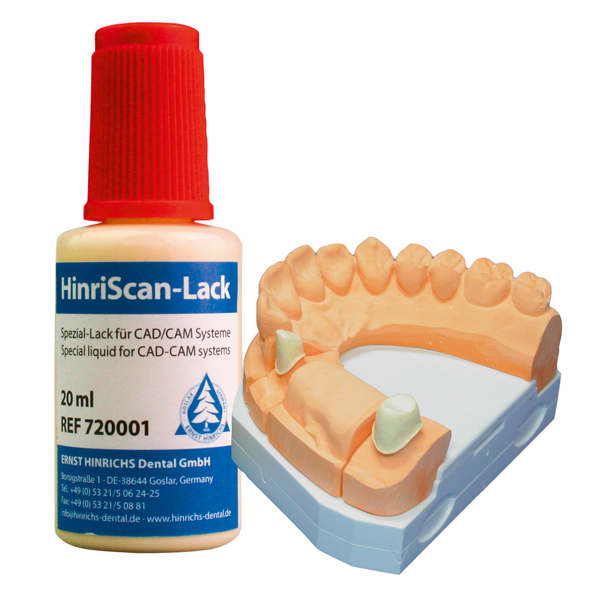Hinriscan lak elfenben, 20 ml