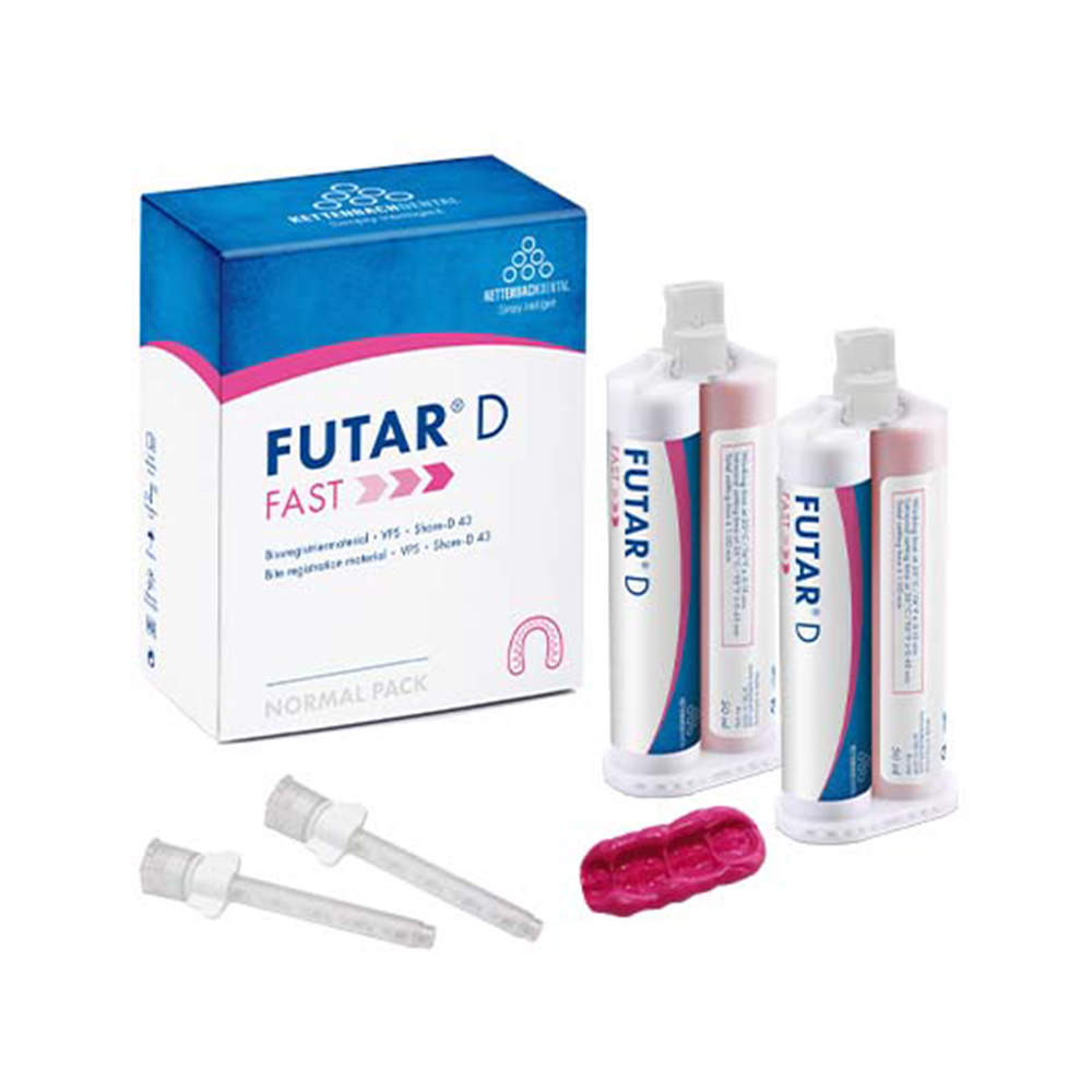 Futar D Fast, 2 x 50 ml + 6 blandingskanyler Normalpakke