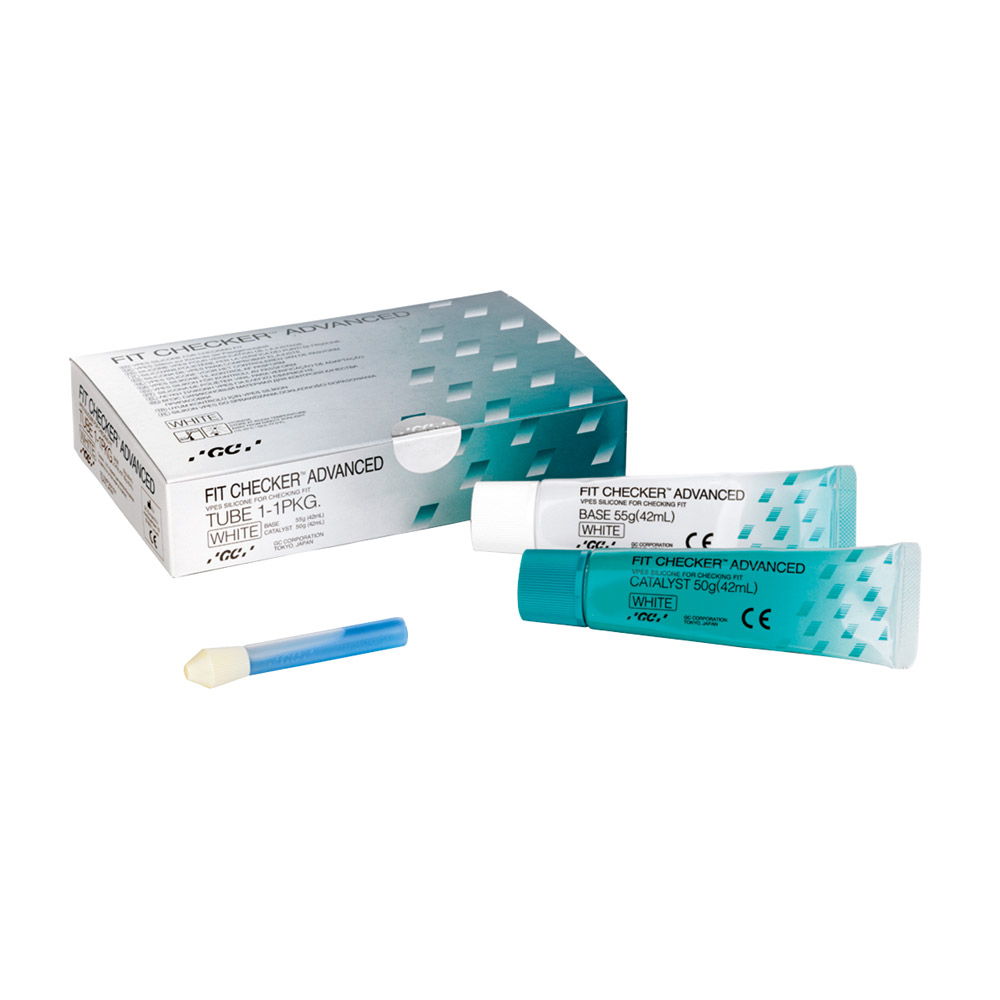 Fit Checker Advanced hvid, tube 1-1 pakning