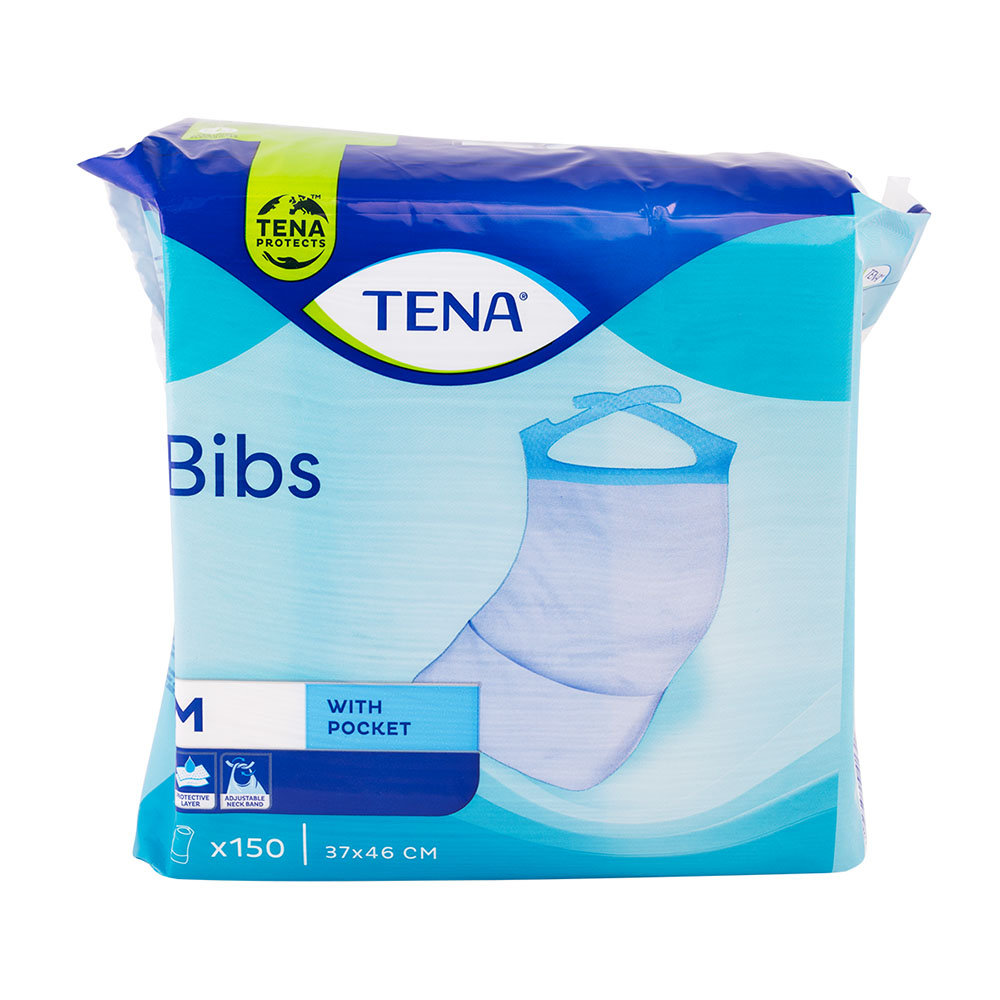Tena Bib beskyttelsesservietter 37x46 cm M 150 stk