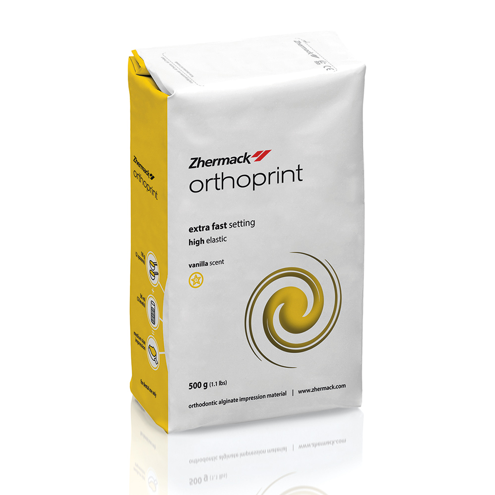 Orthoprint Alginat vanilje, 500 g pose