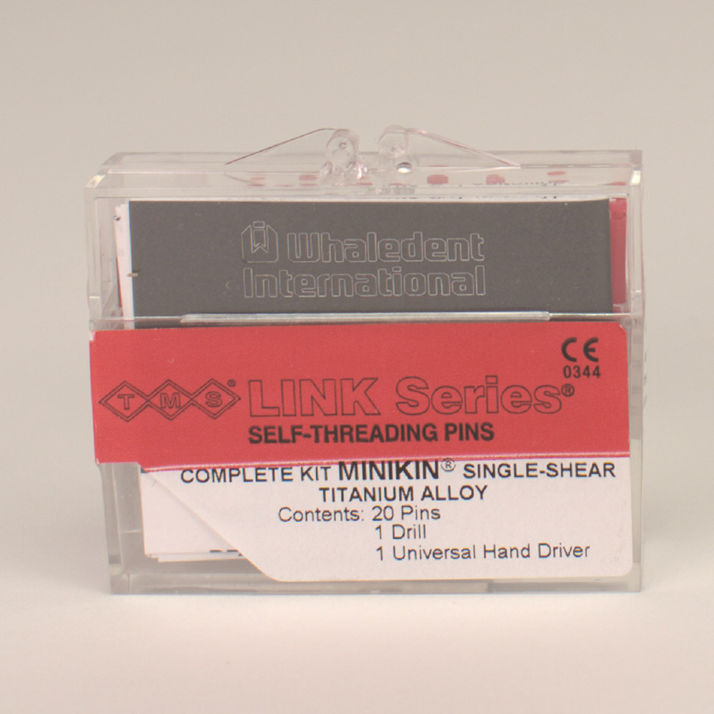 TMS Link Stifter Minikin 0,425 mm Titan L811 rød 20 stk. + tilbehør, sæt