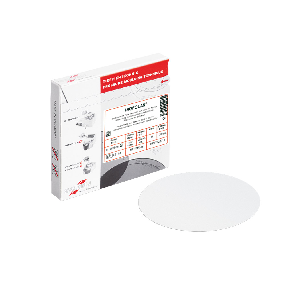 Isofolan-folie 120 x 0,10 mm, 100 stk.