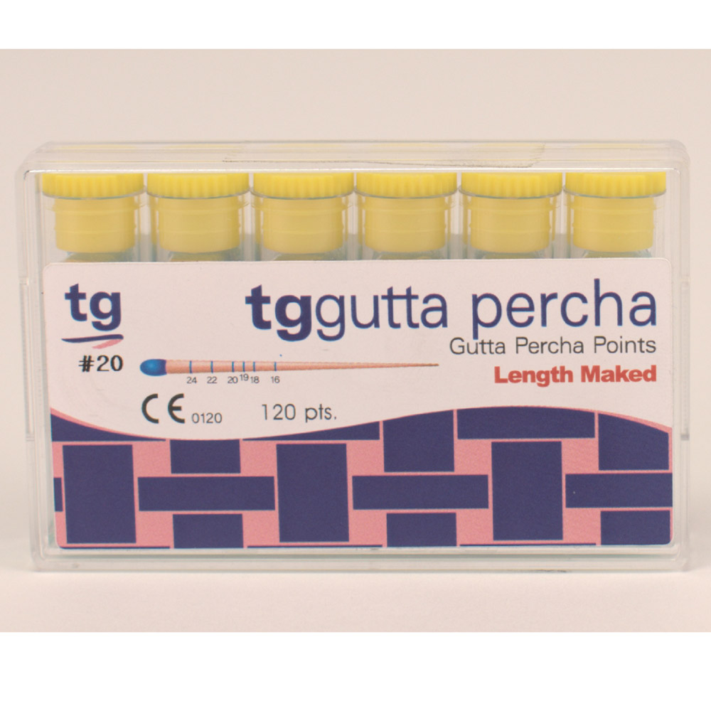 tg Gutta Percha Gul Str. 20, 120 stk.