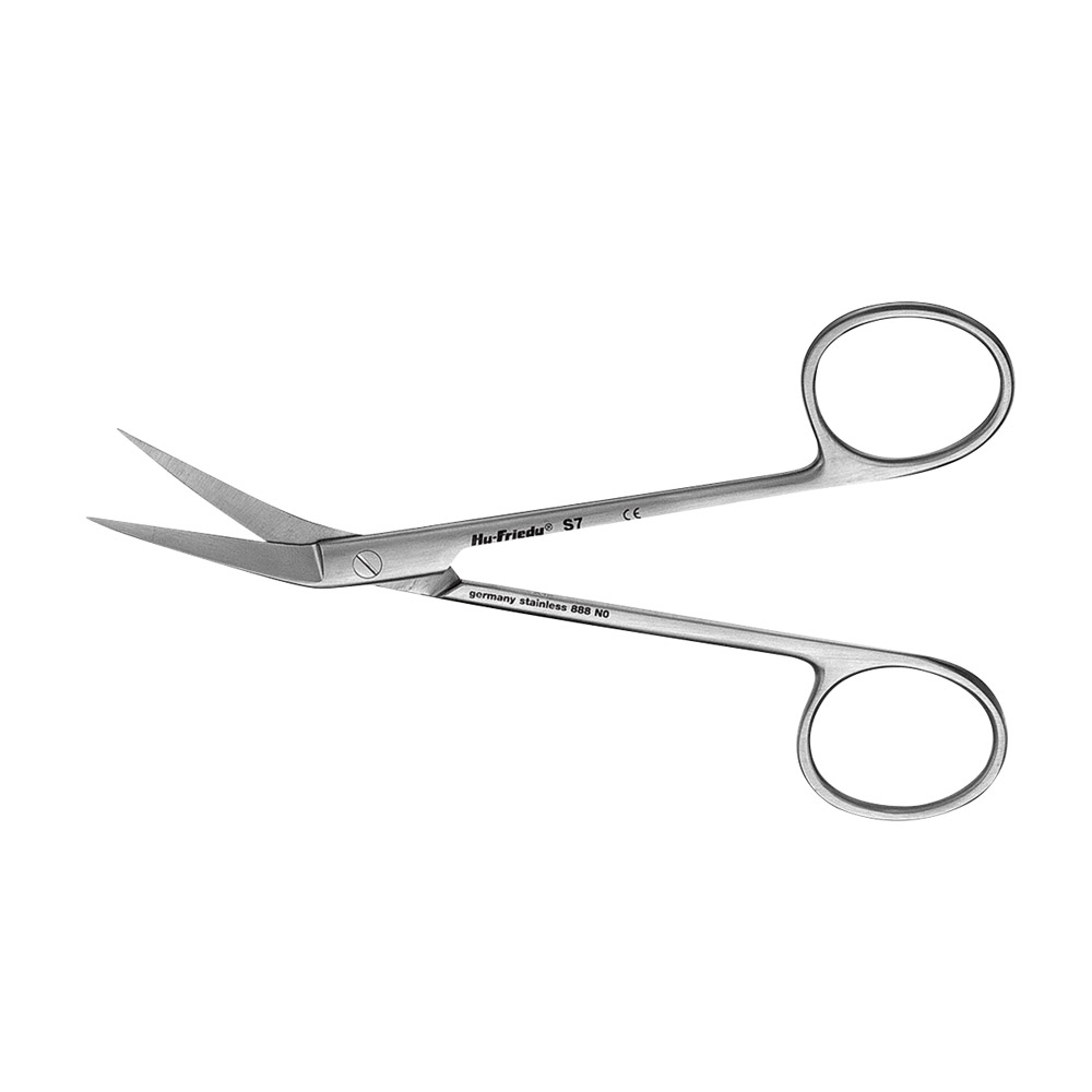 Wagner saks 7 11,5 cm vinklet takkede, stk.