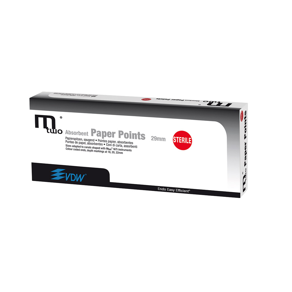 MTWO sterile papirspidser 25/06 29 mm, pakke