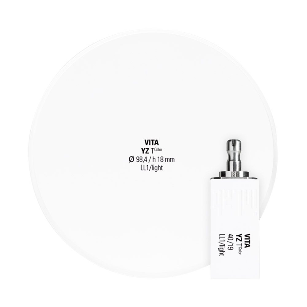 YZ T Color Disk LL1 lys 98,4 x 18 mm, stk.