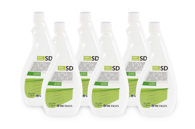 Green&Clean SD, 5 x 750 ml poser introduktionssæt