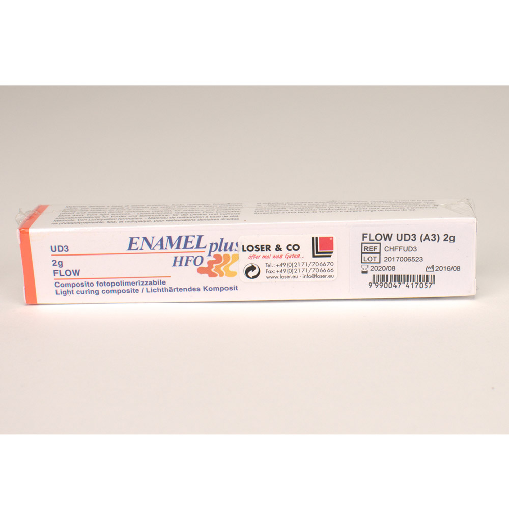 Enamel plus HFO Flow UD3 (A3), 2 g sprøjte