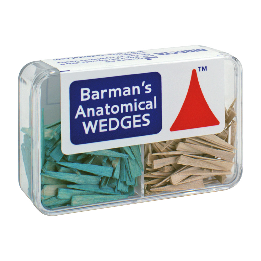 Barmans Wedges Anatomisk blandet, 200 stk.