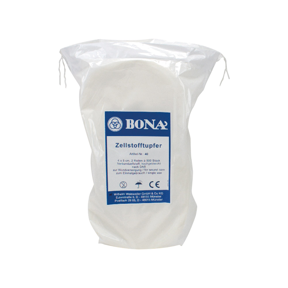 Bona cellulosepinde 4 x 5 cm, rulle