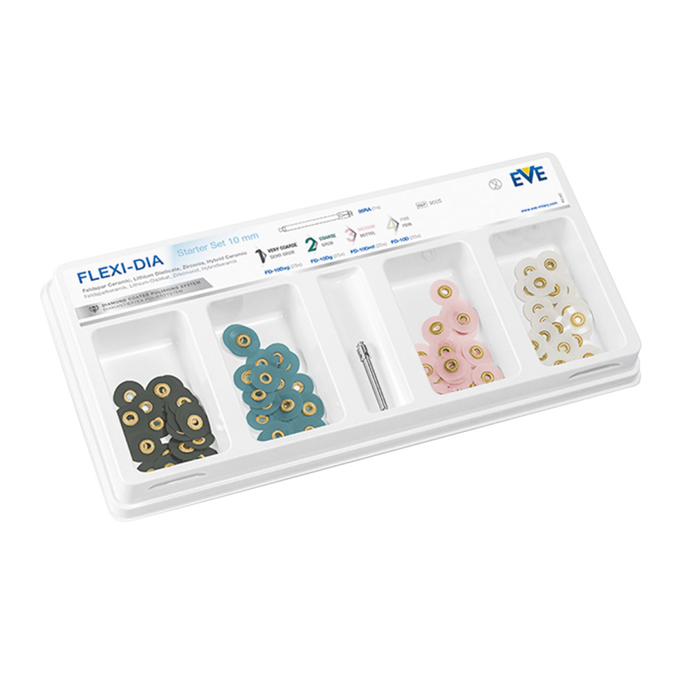 EVE Flexi-Dia umonteret 10 mm startkit, 100 stk.