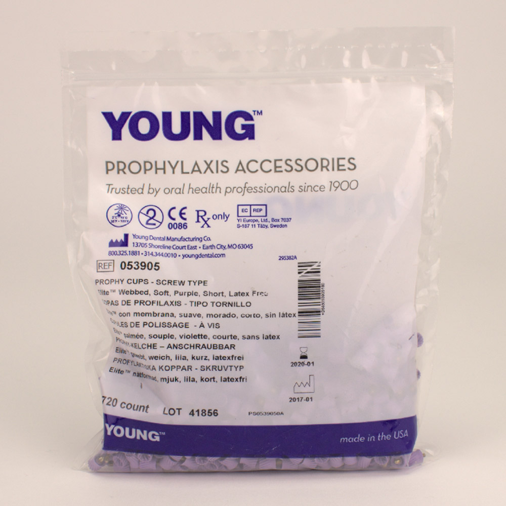Young Elite Petite Web LF Cup lilla, 720 stk.