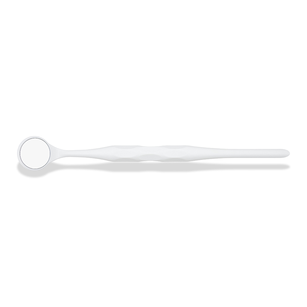 Mundspejl Relax FS Rhodium 5 plan hvid, 10 stk.
