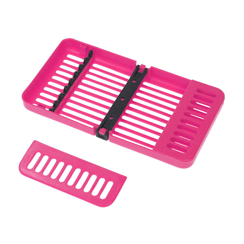 Kompakt bakke-kassette neonpink, stk.