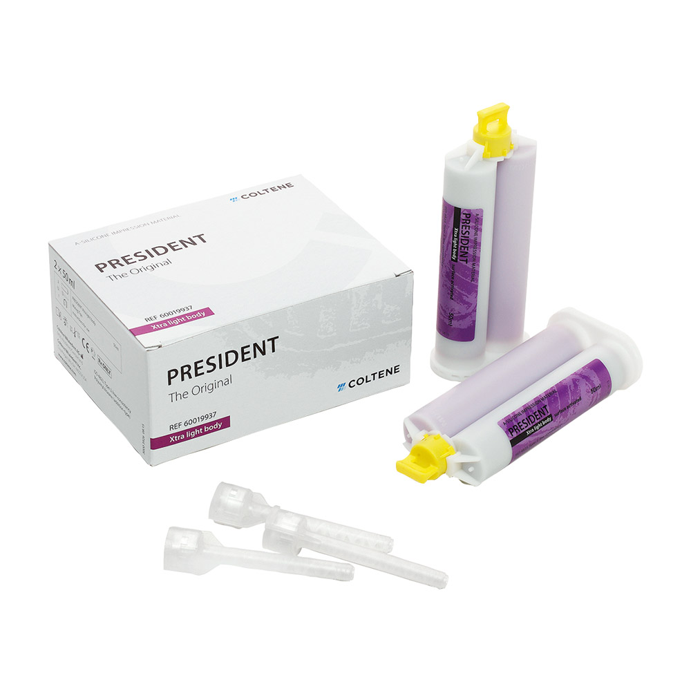 President The Original Xtra let konsistens, 2 x 50 ml