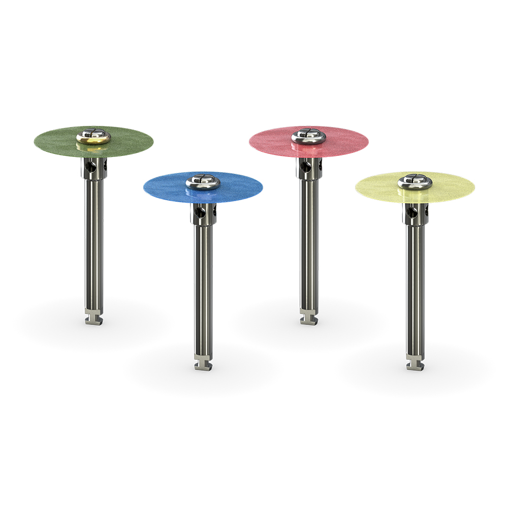 Jiffy Spin Disk 10 mm, Startpakke 2x Spindel, 50x Ekstra-grovere skiver, 50x Grove skiver, 50x Mellem skiver, 50x Fine skiver