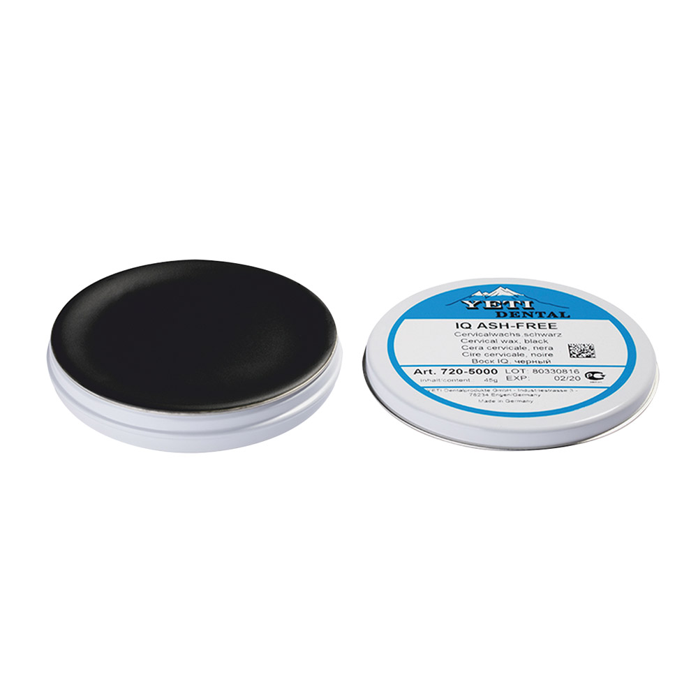 IQ Cervicalvoks sort, 45 g