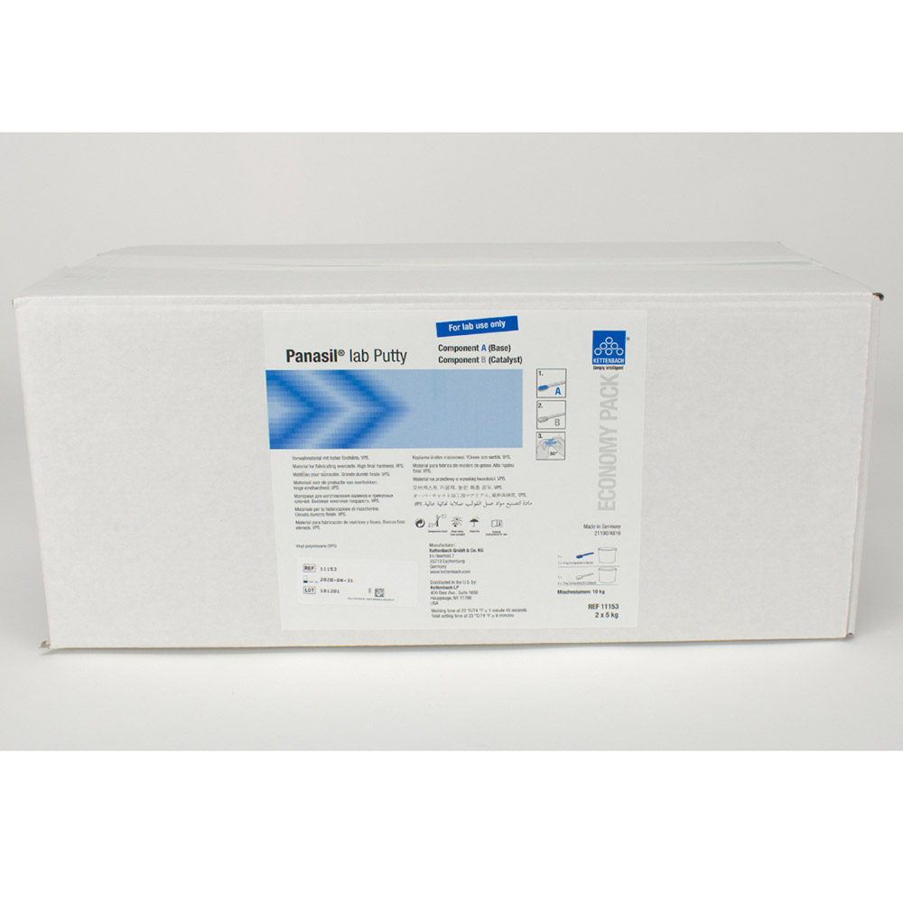 Panasil Lab Putty, 2 x 5 kg pakke