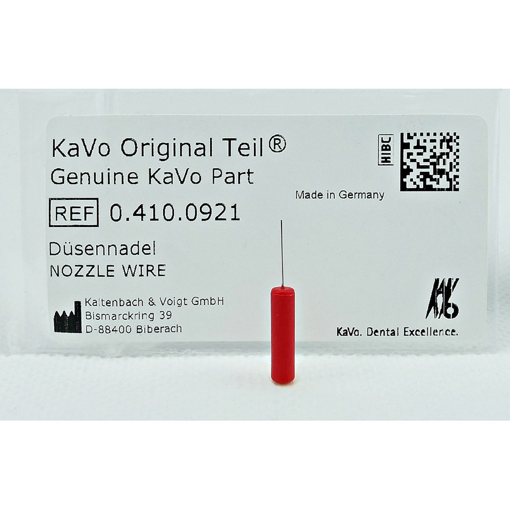 Dyse-nål KaVo rød, stk.